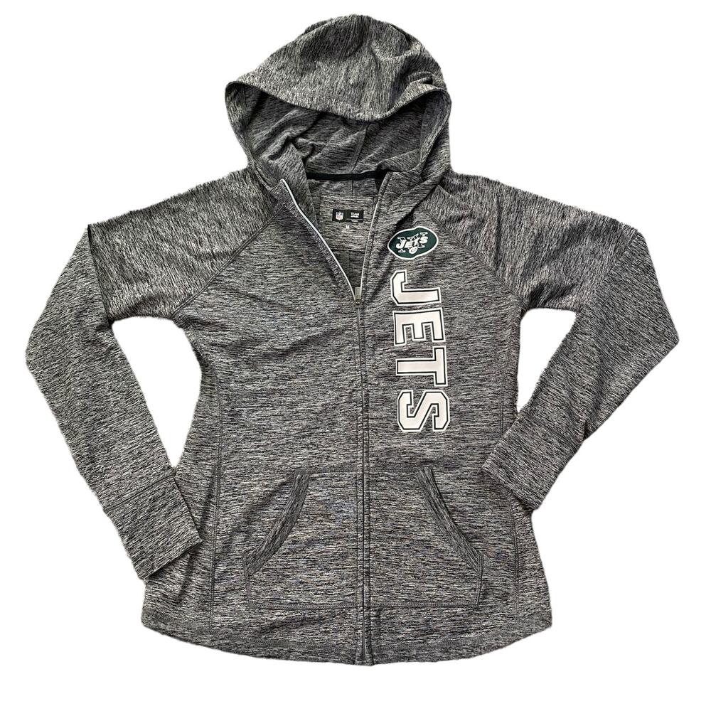 New NY Jets NFL Team full zip women’s athletic jacket size Medium